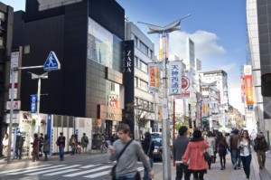 天神地区・西通り(提供:福岡市)